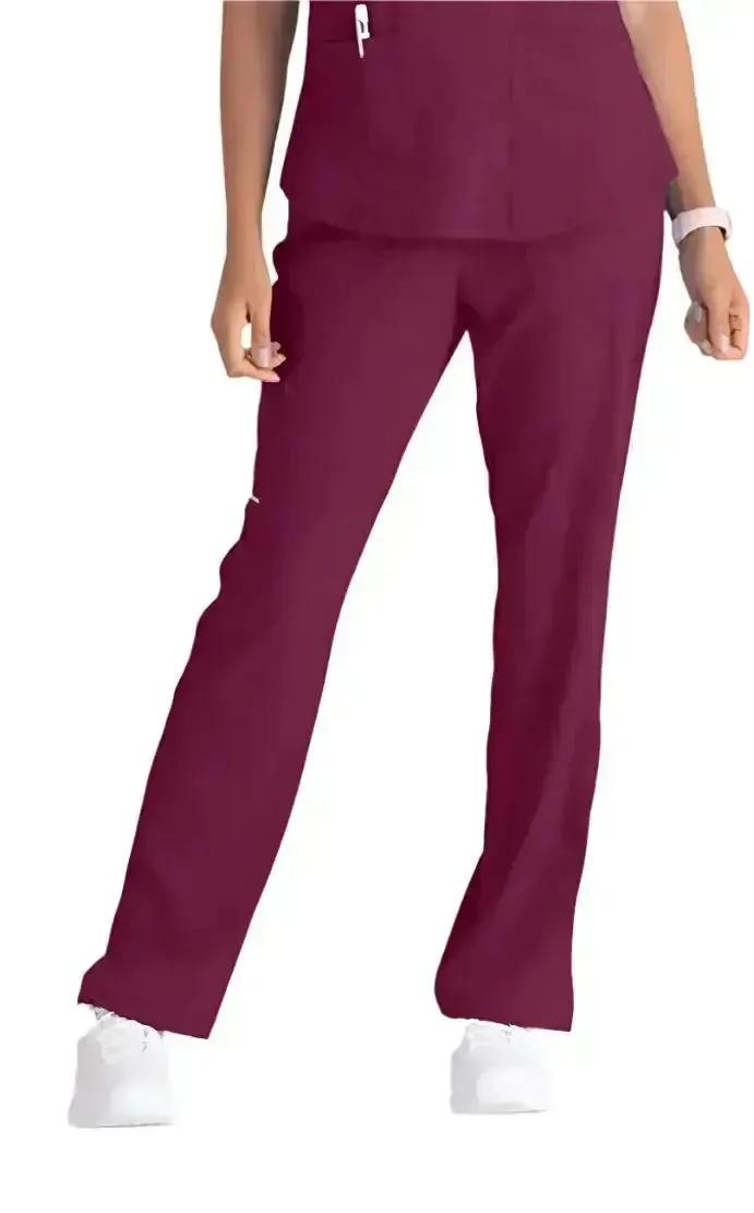 SKECHERS™ by Barco Reliance 3-Pocket Mid-Rise Straight Leg Scrub Pant-Plus