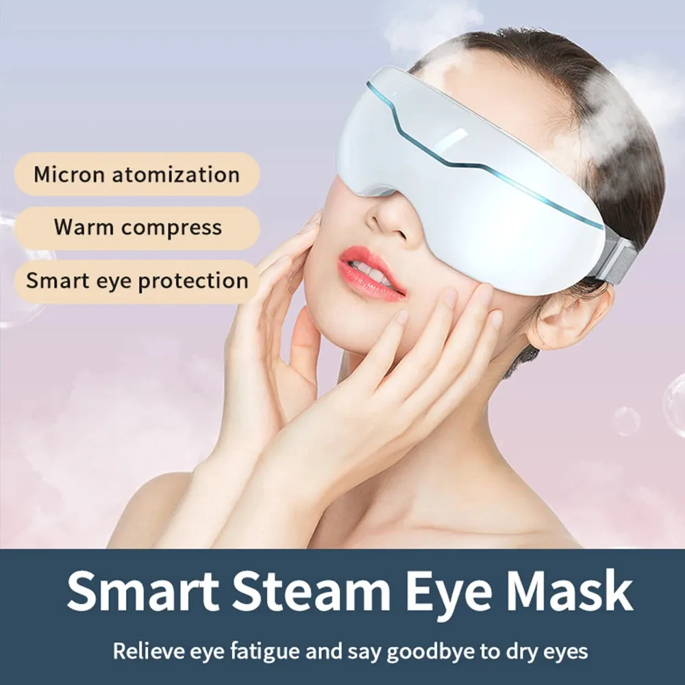 Smart Eye Care Massager with Mist Heating, Ideal for Puffy Eyes, Dark Circles, and Eye Strain Relief, Promoting Improved Sleep and Eye Health