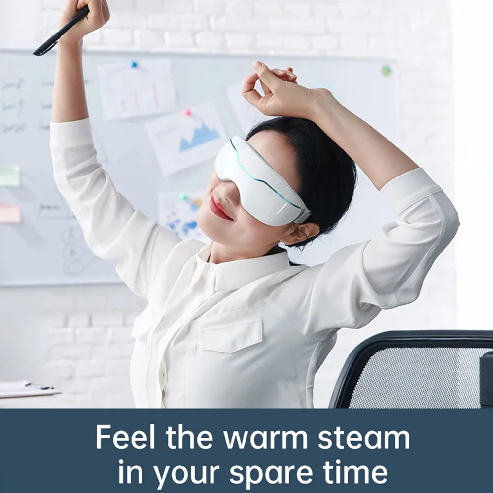 Smart Eye Care Massager with Mist Heating, Ideal for Puffy Eyes, Dark Circles, and Eye Strain Relief, Promoting Improved Sleep and Eye Health