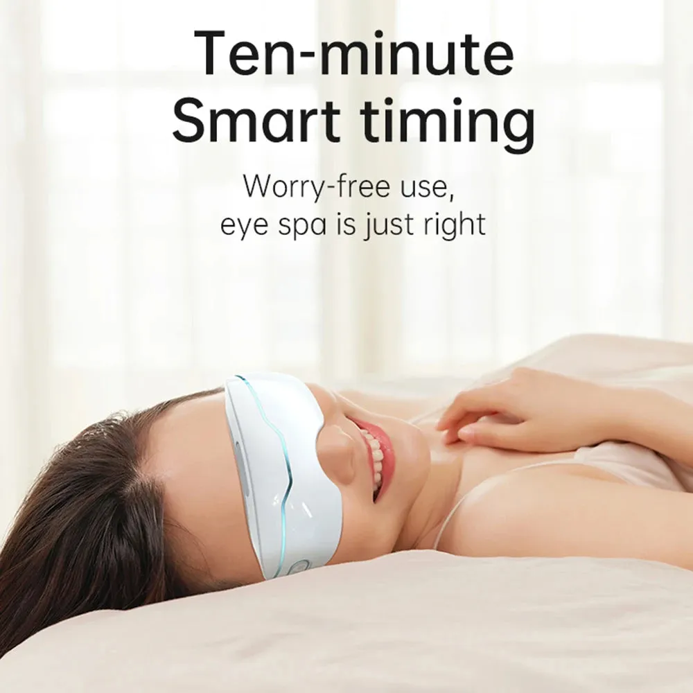 Smart Eye Care Massager with Mist Heating, Ideal for Puffy Eyes, Dark Circles, and Eye Strain Relief, Promoting Improved Sleep and Eye Health