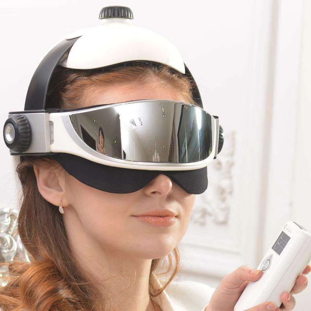 Smart Head Eye Massager 2 in 1 Heating Air Pressure Vibration Therapy