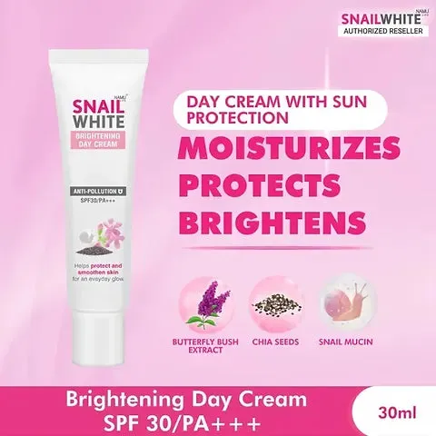 Snail White - Brightening Day Cream Anti - Pollution SPF 30 / PA    30 ML