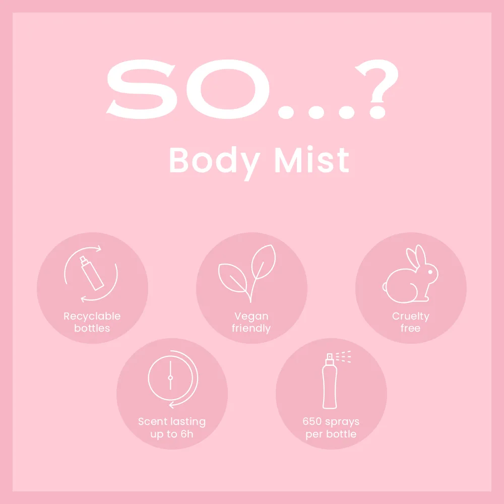 SO…? Pink Grapefruit Body Mist 100ml