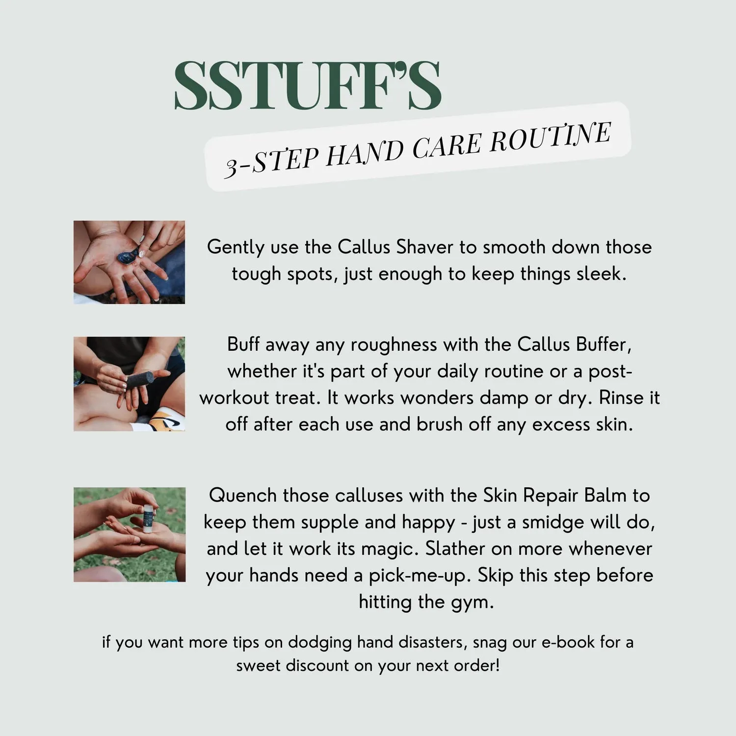 SStuff - Callus Hand Care Kit