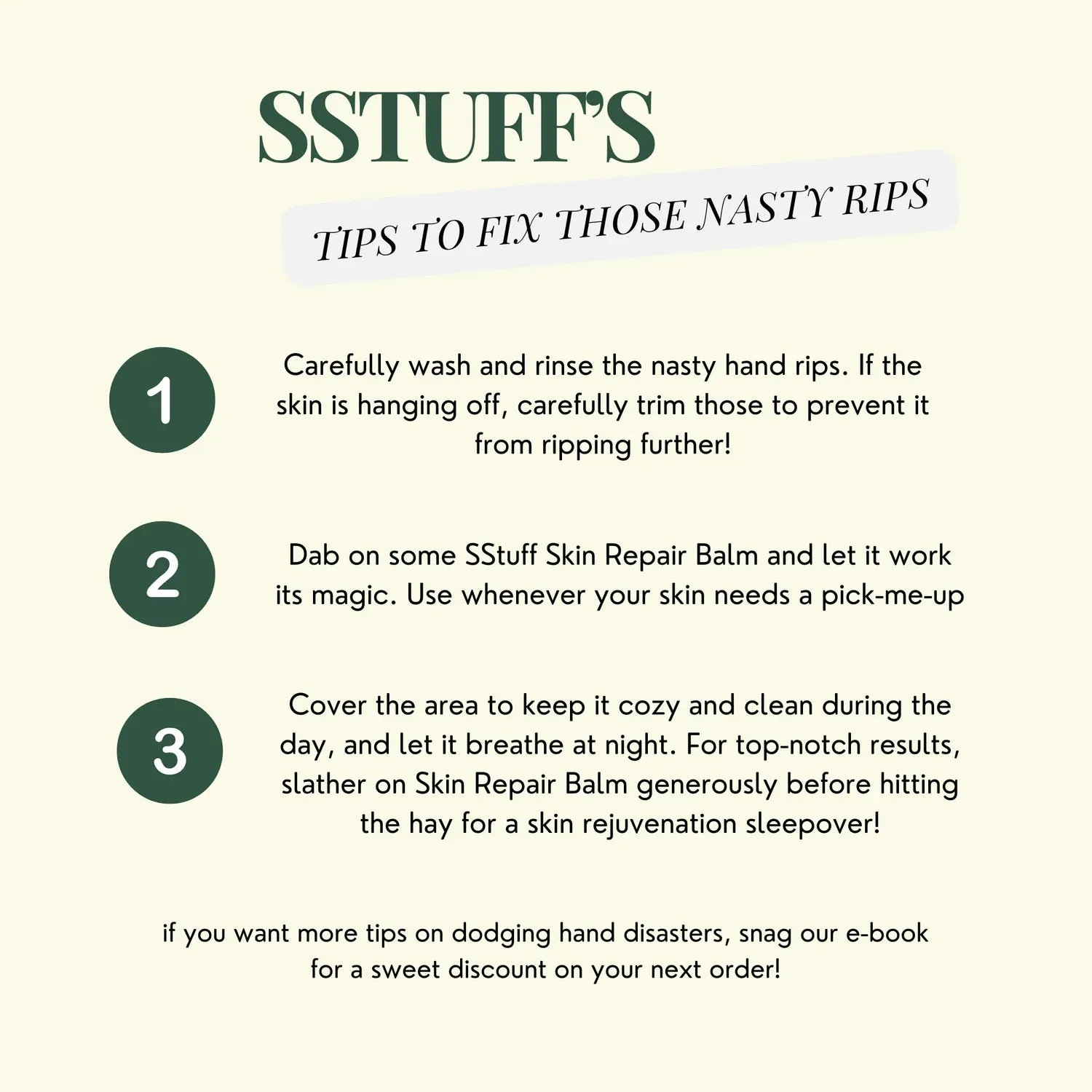 SStuff - Callus Hand Care Kit