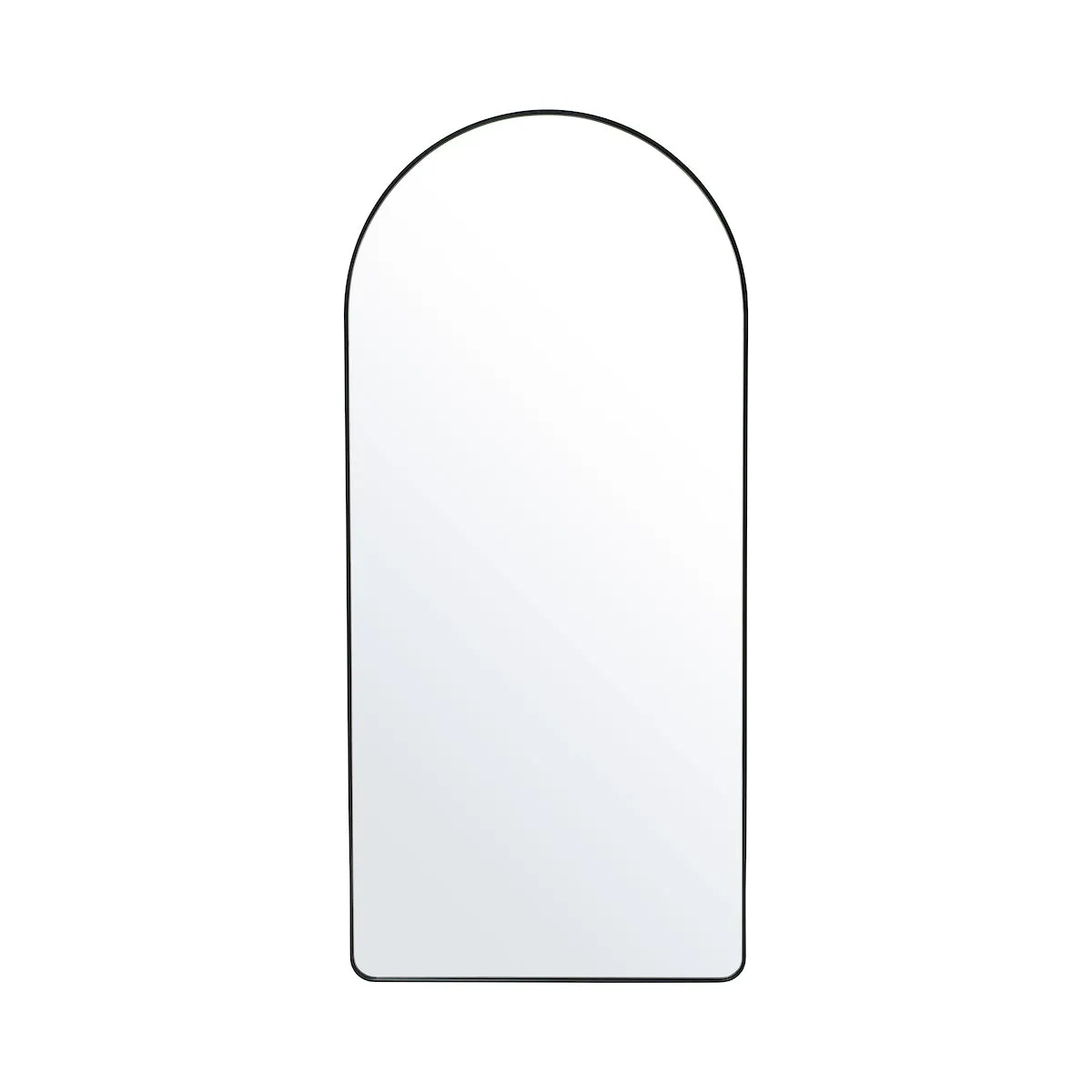 Studio Arch Floor Mirror, Black