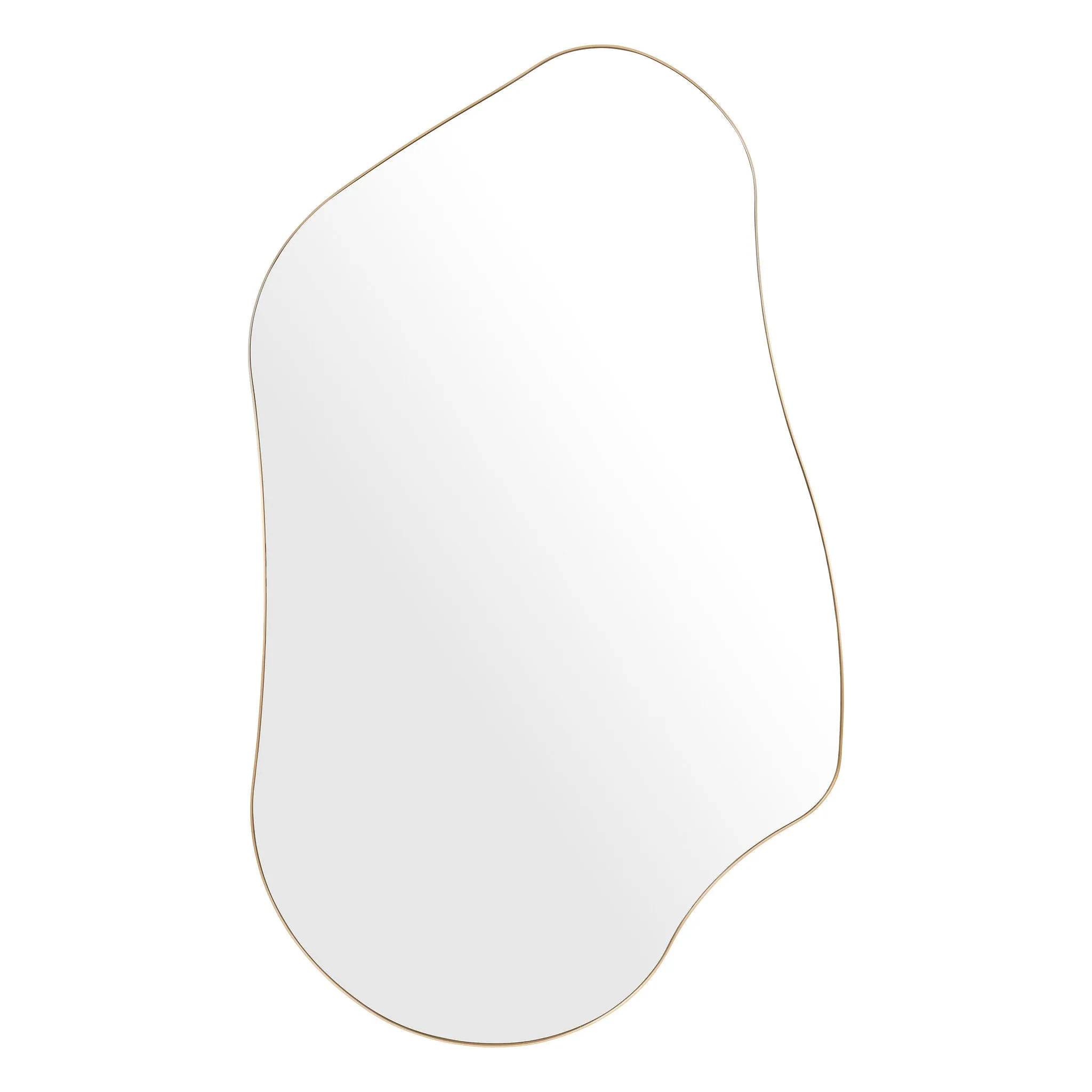 Studio Form III Mirror, Brass (L)