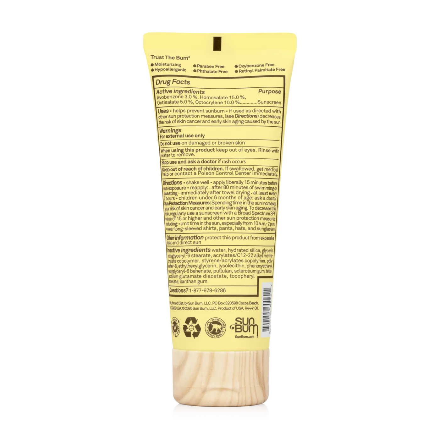 SUN BUM ORIGINAL SUNSCREEN FACE LOTION
