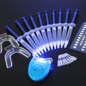 Teeth Whitening Peroxide Dental Bleaching System Oral Gel Kit Equipment smile repair replacement