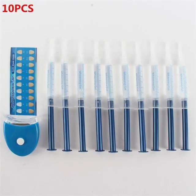 Teeth Whitening Peroxide Dental Bleaching System Oral Gel Kit Equipment smile repair replacement