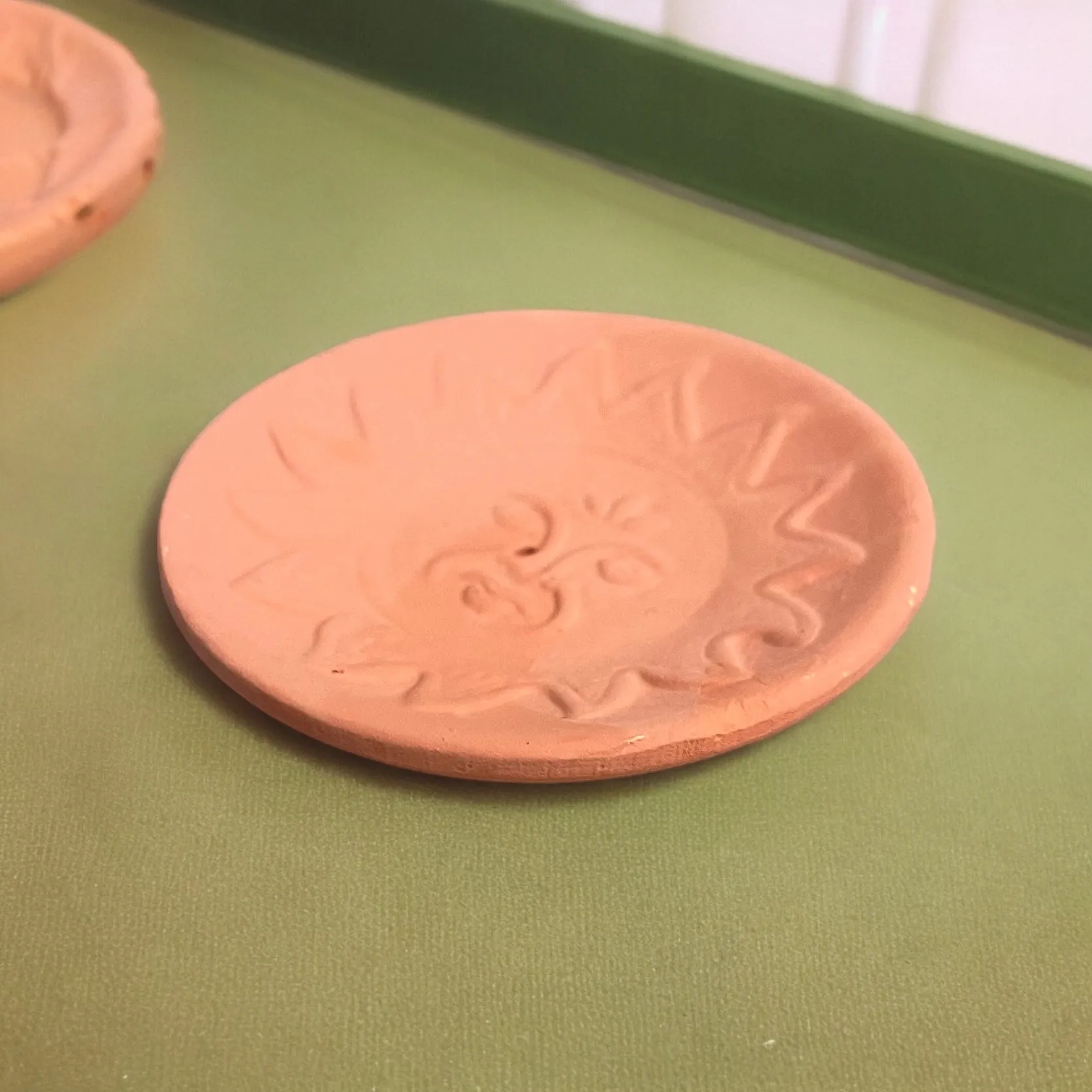 Terracotta Incense Plate