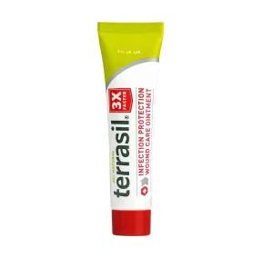 Terrasil Wound Care - 3X Faster Healing Infection Protection Ointment for bed sores pressure sores diabetic wounds ulcers cuts scrapes and burns 14 gram tube