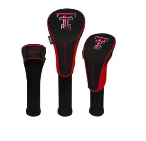 Texas Tech 3 Pack golf Headcovers