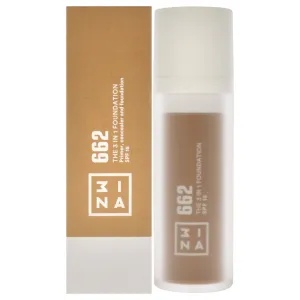 The 3-In-1 Foundation SPF 15 - 662 Gold by 3INA for Women - 1.01 oz Foundation
