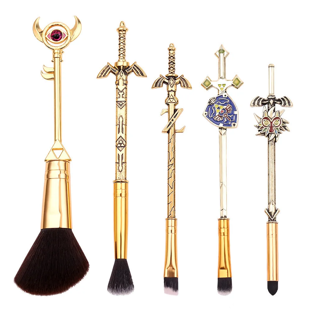 The Legend Of Zelda Sky Sword Link Figma Weapon Makeup Brush Tool Set
