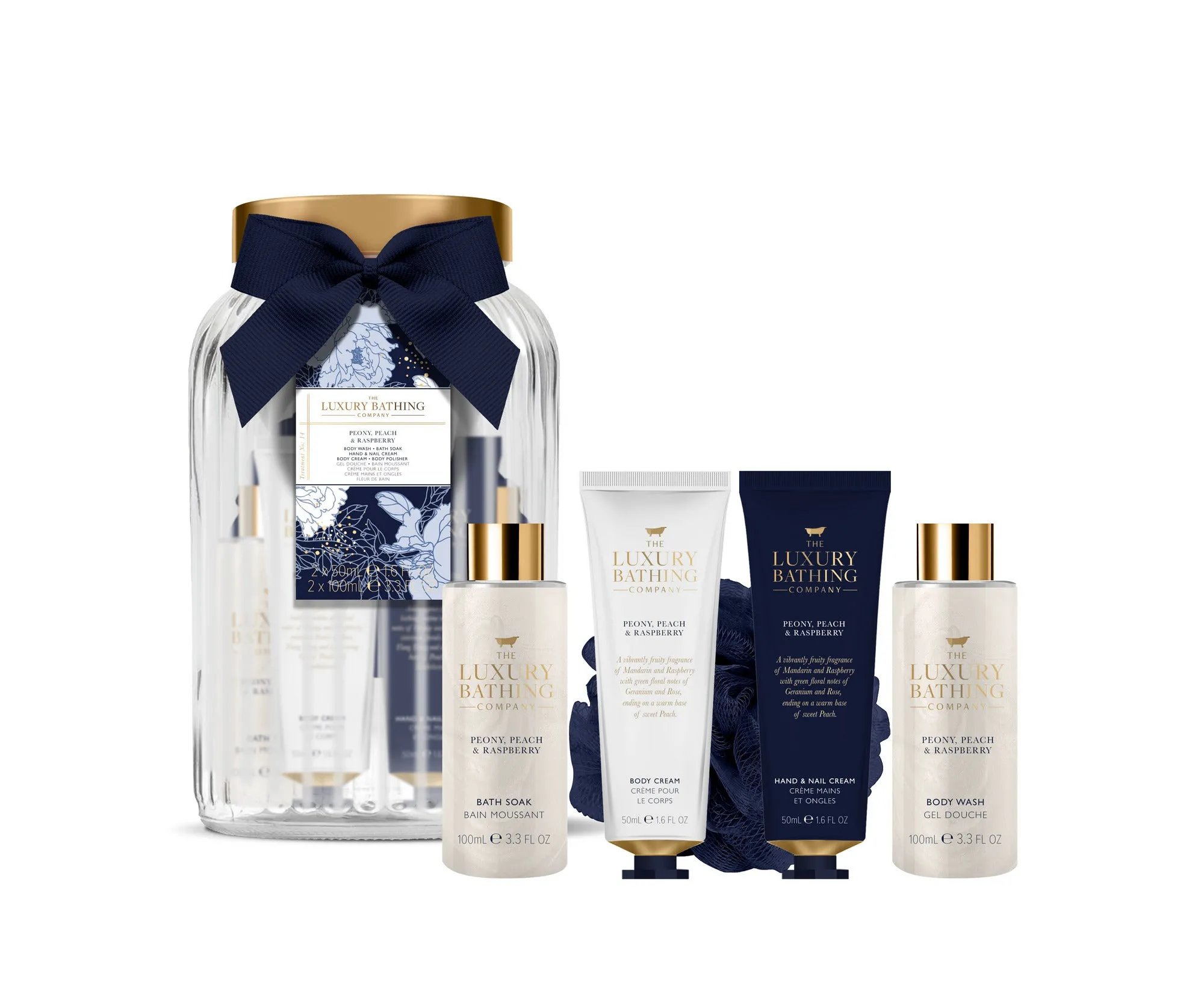 THE LUXURY BATHING COMPANY MIDNIGHT BLOOM PURE INDULGENCE SET