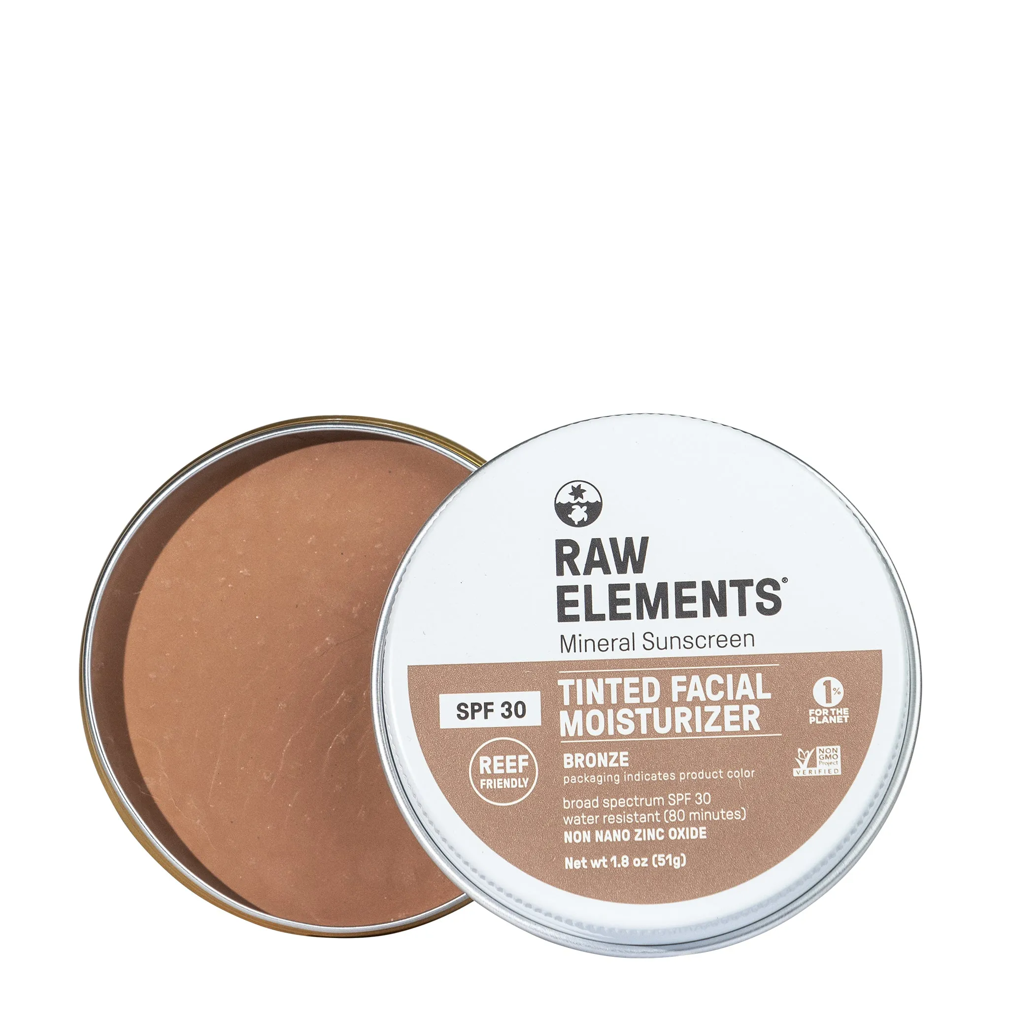 Tinted Face Moisturizer SPF 30 *Plastic Free* - 2 Pack
