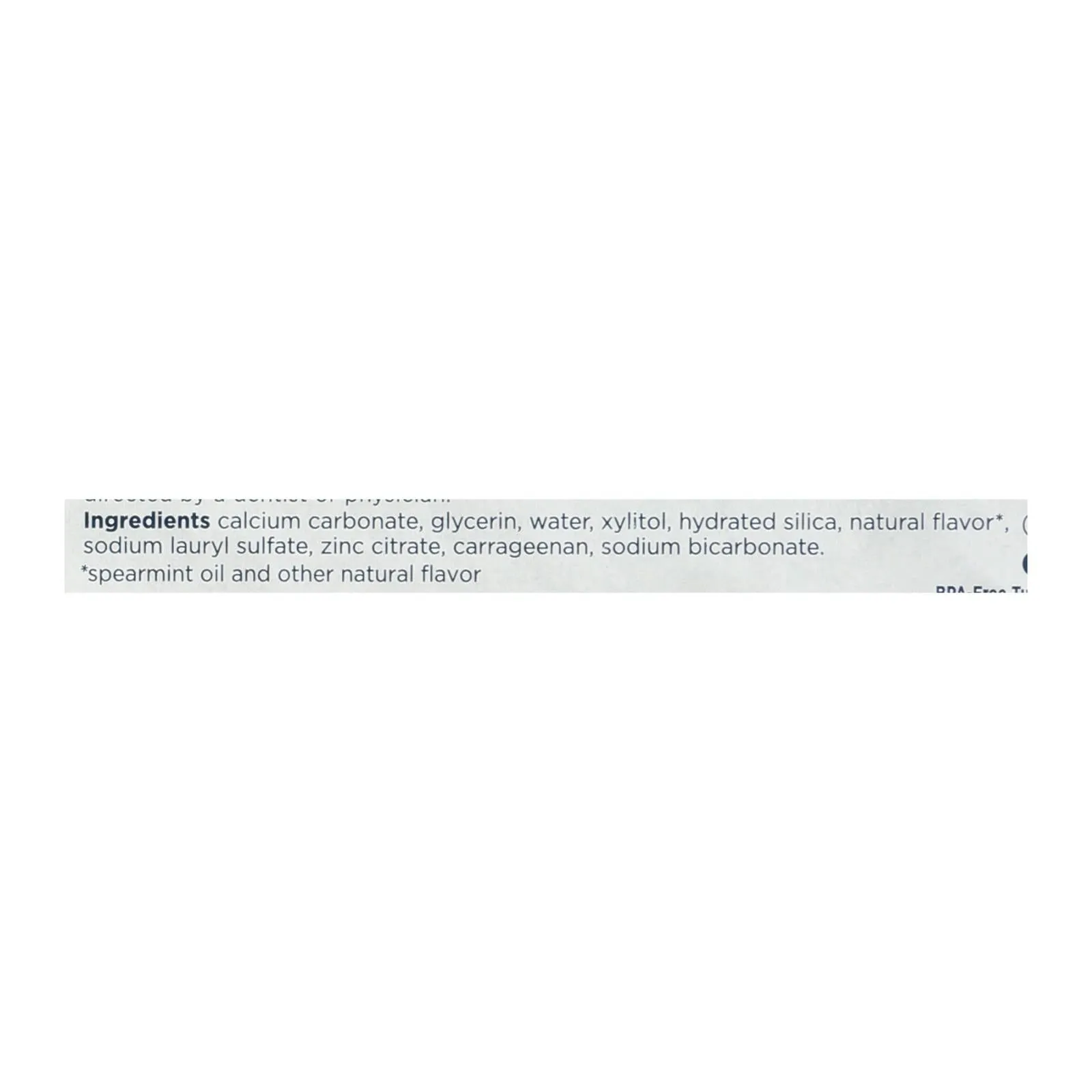 Tom's of Maine Antiplaque & Whitening Toothpaste, Spearmint Flavor - 5.5 Oz Pack of 6