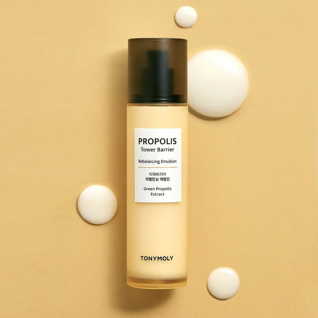 TONYMOLY Propolis Tower Barrier Rebalancing Emulsion مستحلب البروبولس للبشرة