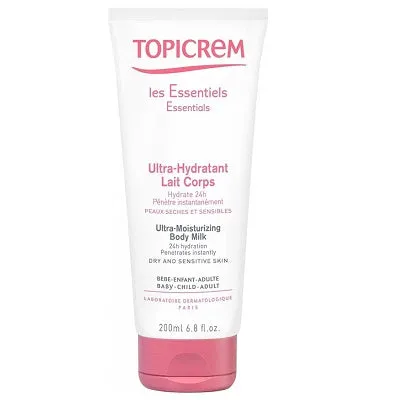 Topicrem Essentials Ultra Moisturising Body Milk 200 ml