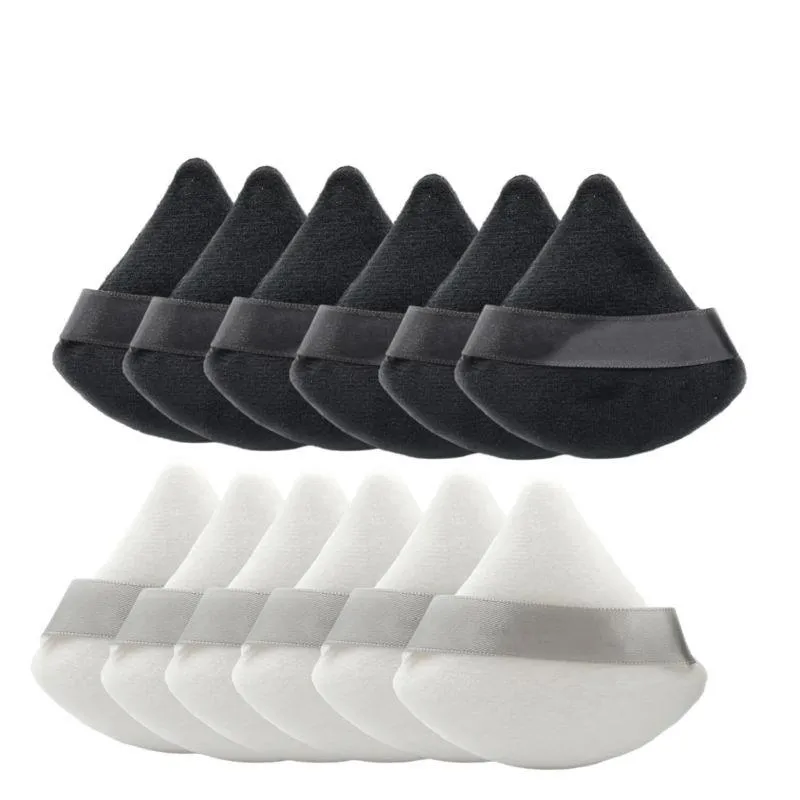 Triangle Dry Puff Cotton pads Convient Makepup Tool