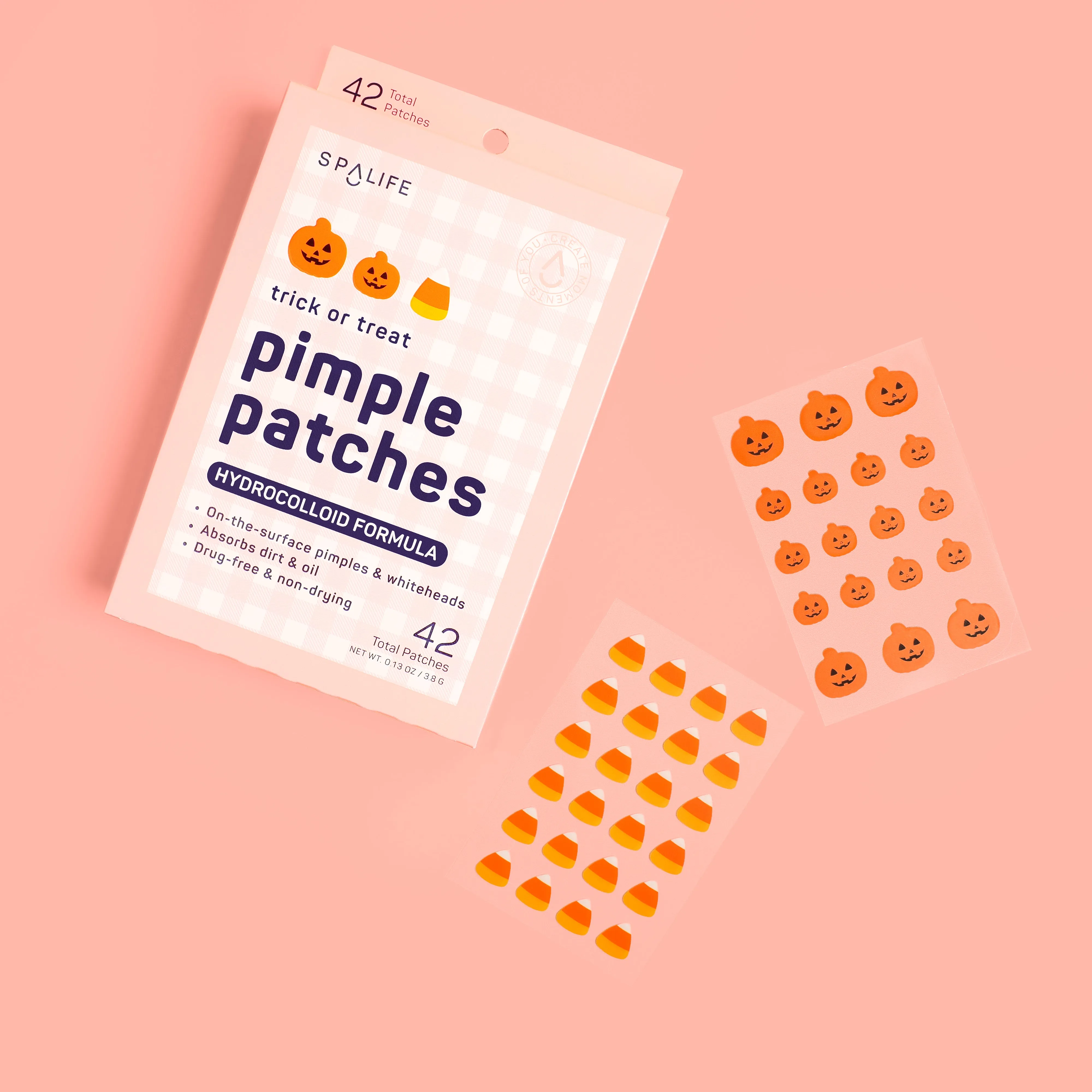 Trick or Treat Halloween Hydrocolloid Pimple Patches