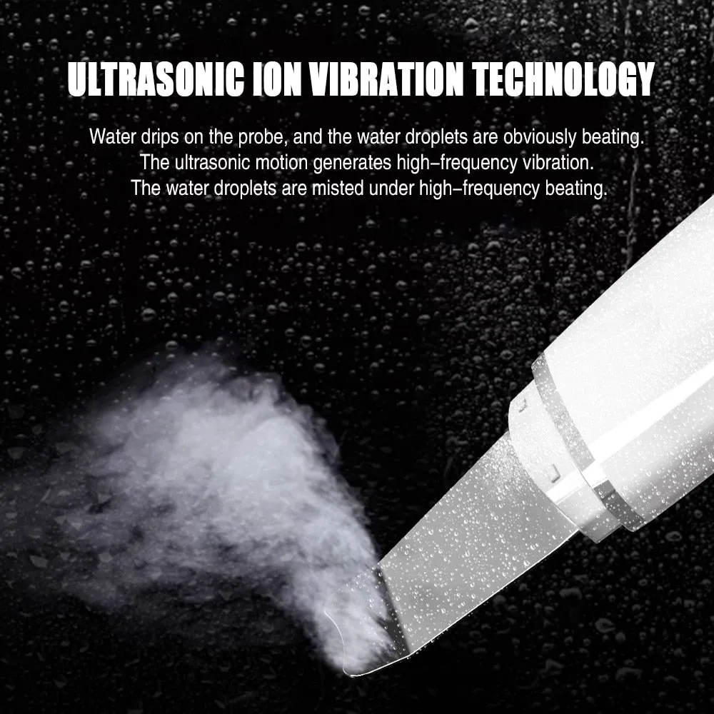Ultrasonic Skin Facial Scrubber Pore Cleaner Blackhead Remover