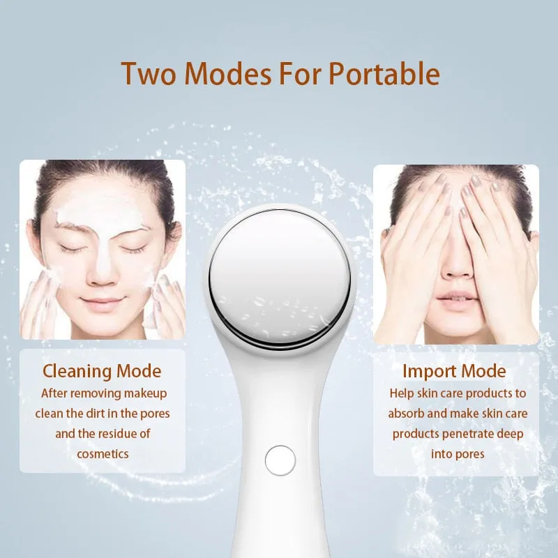 Ultrasonic Skin Facial Scrubber Pore Cleaner Blackhead Remover
