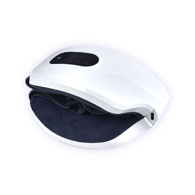 USB Bluetooth Eye Massager 10s Heating Electric Eye Mask For Sleep Hot Compress 4 Temperature Adjustable Relieve Eye Care Device