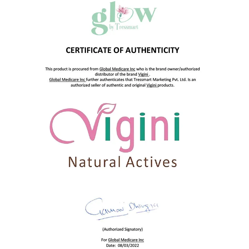 Vigini Natural Anti Acne Face Gel 50g & Foaming Toning Cleansing Wash 150ml & Marine Algae Clay Mask 50g