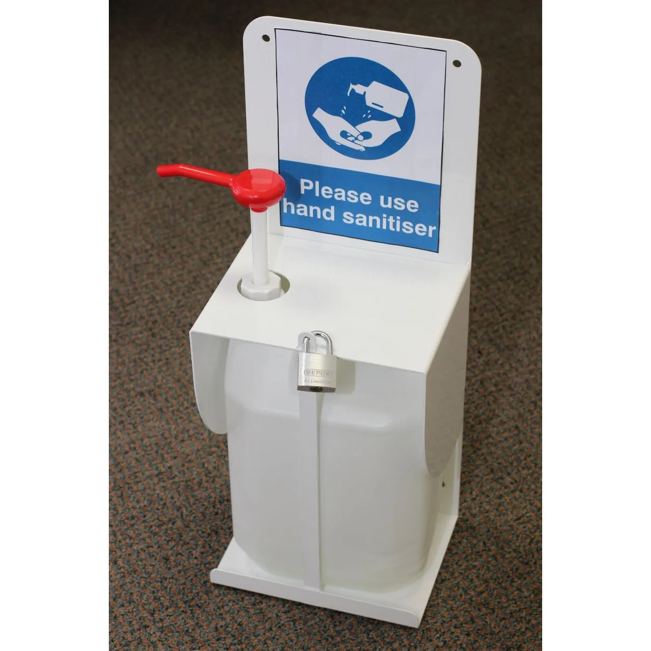 WALL MOUNT/COUNTER TOP LOCKABLE WALL DISPENSER FOR 5L HAND GEL