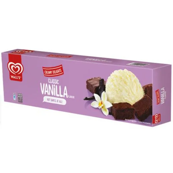 WALL`S VANILLA HAFF 450GM