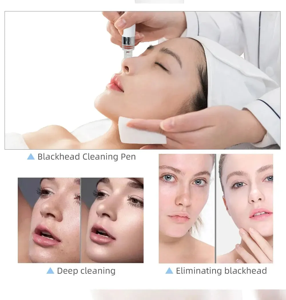 Water Oxygen Hydro Dermabrasion Facial Machine Lifting H2O2 Small Bubble Deep Cleansing Aqua facial Device Skin Care For SPA
