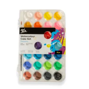 Watercolour Cake Set Discovery 29pc