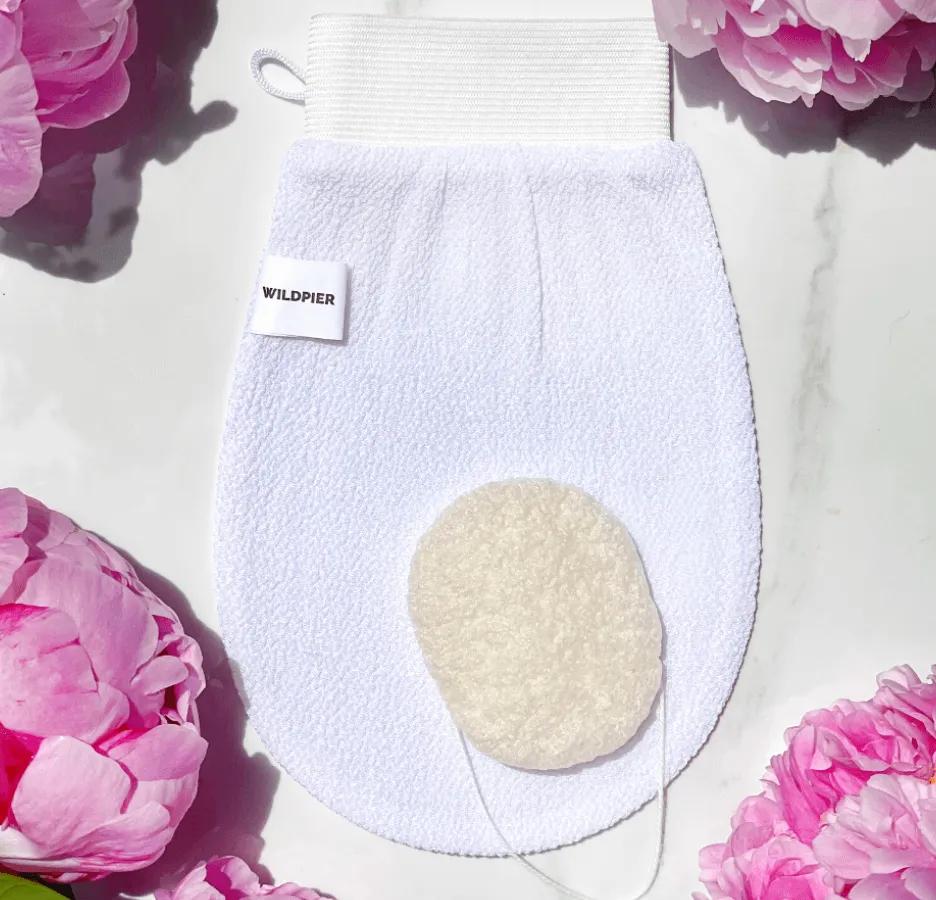 Wildpier™️ Deep Exfoliating Glove and Konjac Sponge Bundle