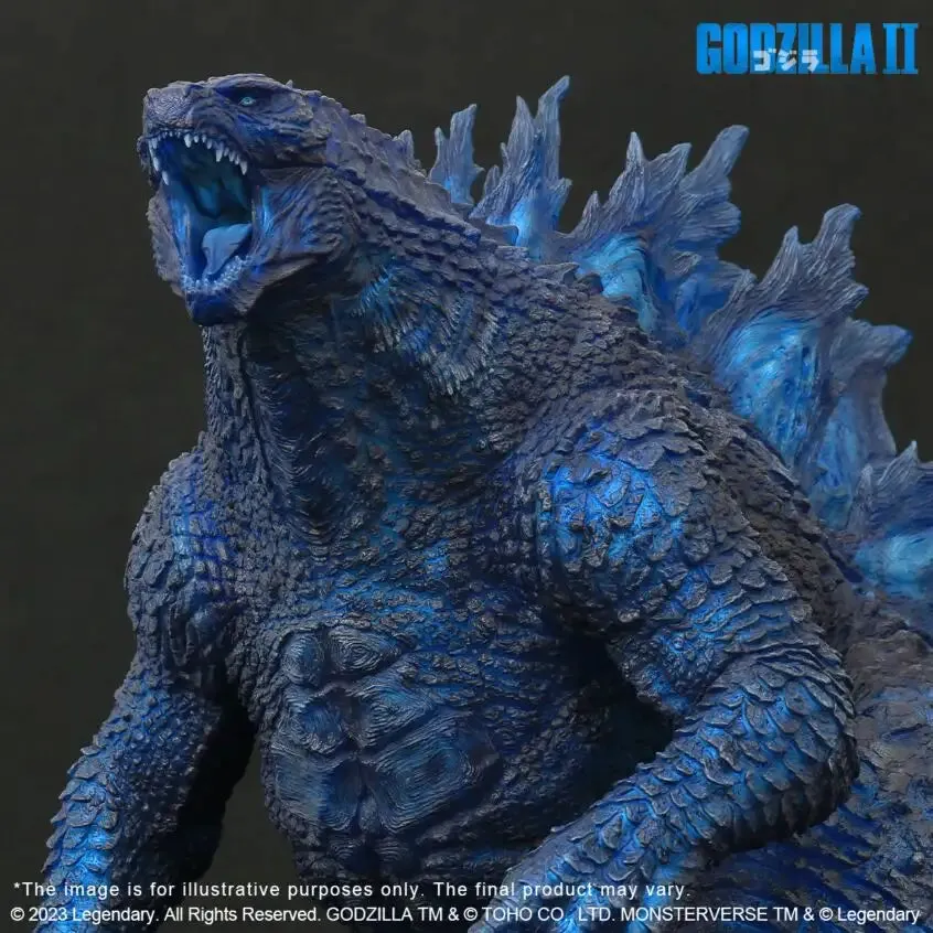 X-PLUS Gigantic Series Godzilla 2019 Blue Clear Exclusive Version Figure