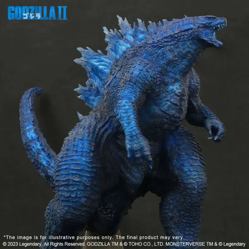 X-PLUS Gigantic Series Godzilla 2019 Blue Clear Exclusive Version Figure