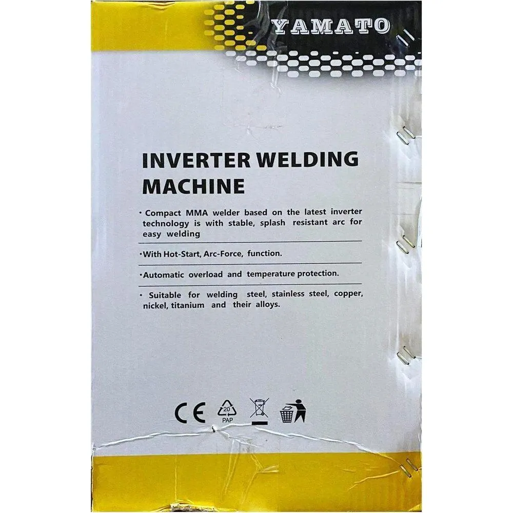 Yamato MMA-350 DC Inverter Welding Machine
