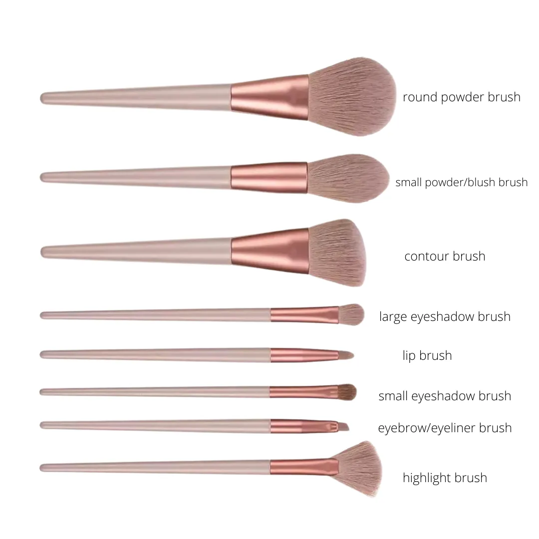YOSMO Make up kwasten Honey