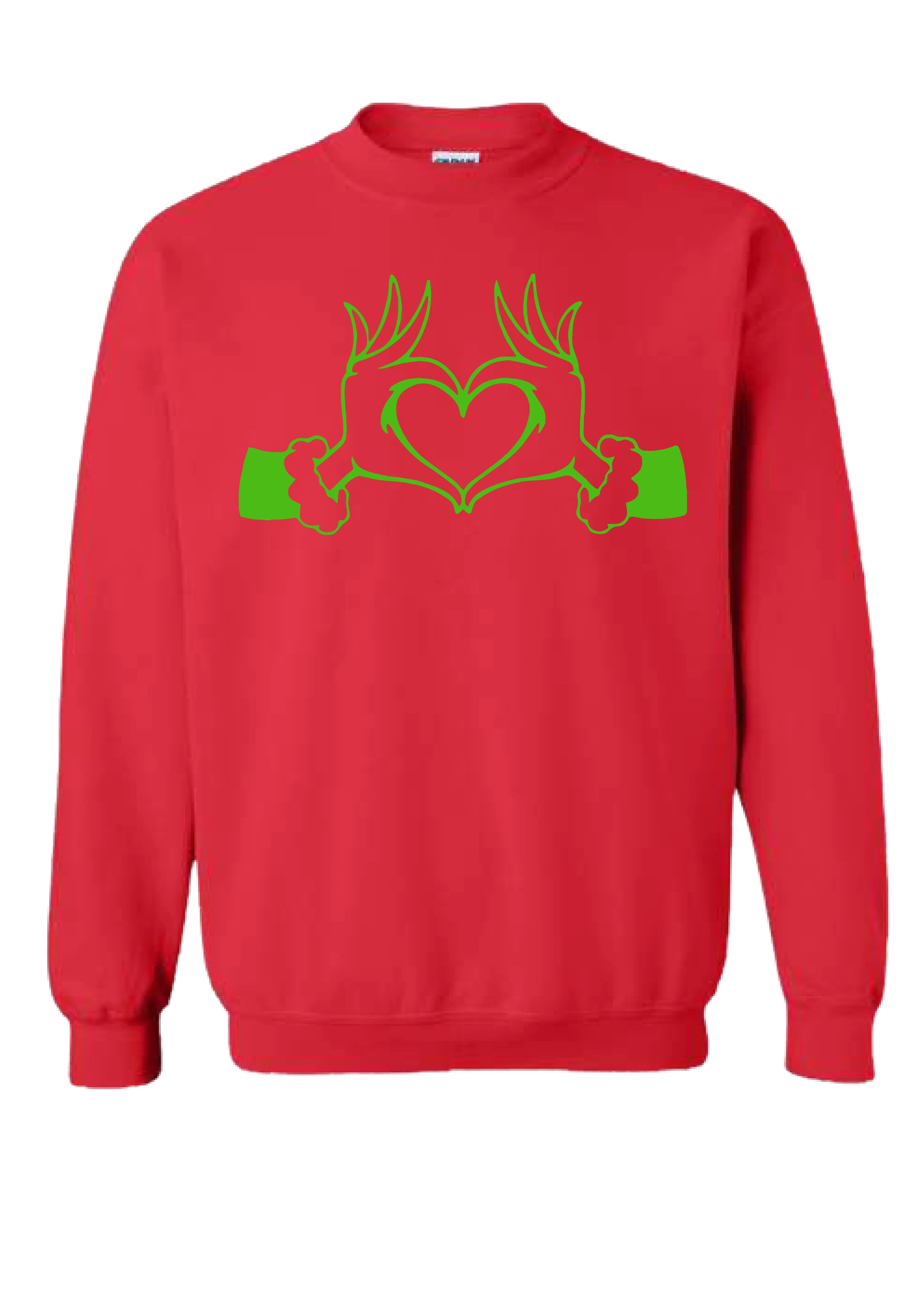 YOUTH PUFF Mean Love Crewneck Sweatshirt