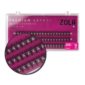 Zola Bunches Eyelashes 20D, 9 mm 05345